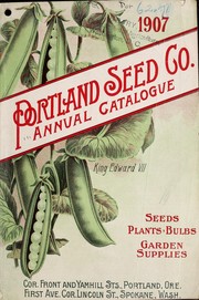 Cover of: Annual catalogue: seeds, plants, bulbs, garden supplies