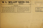 Cover of: [Seed catalog] for jobber only
