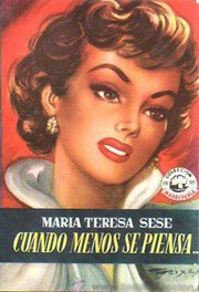 Cover of Cuando menos se piensa… by María Teresa Sesé