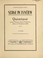 Cover of: Quintuor pour piano, deux violons, alto et violoncelle, op. 30