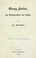 Cover of: Georg Forster, der Naturforscher des Volks