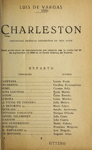 Cover of: Charleston: caricaturas esce nicas distribui das en tres actos