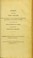 Cover of: Notice concerning the fever that occurred in the Magdalene Asylum of Edinburgh, in the spring of 1821, as illustrating the influence of panic in propagating contagious diseases