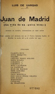 Cover of: Juan de Madrid by Luis de Vargas, Luis de Vargas