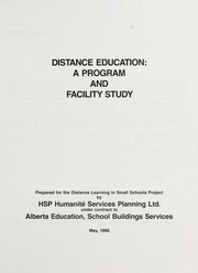 Cover of: Distance education | Alberta. School Buildings Services