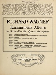 Kammermusik-Albums, f℗♭¡Łr Klavier-Trio oder -Quartett oder -Quintett by Richard Wagner