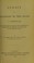 Cover of: Lunacy in its relations to the state : a commentary on the evidence taken by the Committee of the House of Commons on Lunacy Law in the session of 1877