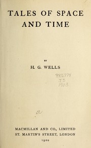 Cover of: Tales of space and time by H.G. Wells