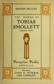 Cover of: The works of Tobias Smollett
