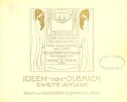 Ideen von Olbrich by Joseph Maria Olbrich