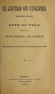 Cover of: El castigo sin venganza by Lope de Vega