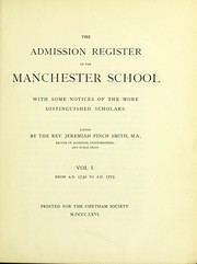 Cover of: Manchester - Education