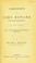 Cover of: Correspondence of John Howard, the philanthropist
