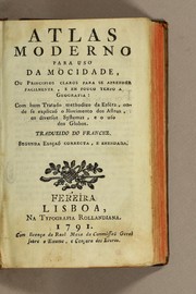 Atlas moderno para uso da mocidade by Typographia Rollandiana (Lisbon, Portugal)