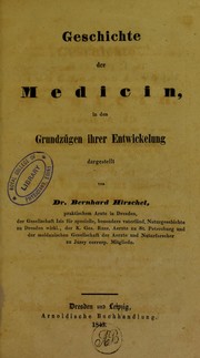 Cover of: Geschichte der Medicin, in den Grundz©ơgen ihrer Entwickelung