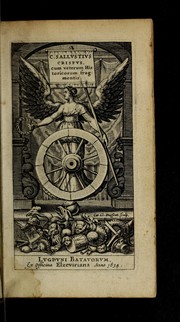 Cover of: C. Sallustius Crispus: cum veterum historicorum fragmentis.