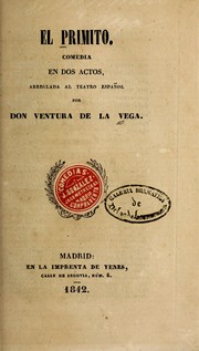 Cover of: El primito by Ventura de la Vega