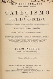 Cover of: Catecismo de la doctrina cristiana by Joseph Deharbe