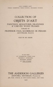 Cover of: Collection of objets d'art