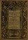 Cover of: An apology for actors, containing three briefe treatises