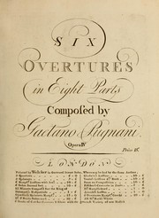 Cover of: Overtures