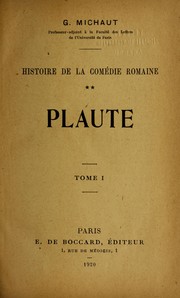 Cover of: Histoire de la come die romaine
