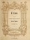 Cover of: Trios, componirt f℗♭¡Łr Pianoforte, Violine und Violoncell
