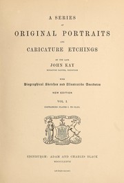 Cover of: A series of original portraits and caricature etchings