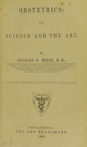 Cover of: Obstetrics, the science and the art