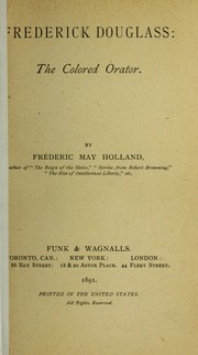 Cover of: Frederick Douglass by Frederic May Holland