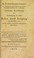 Cover of: Einfache Erzahlung der Veranlassung zu seiner Reise nach Leipzig im December 1819 : und der daselbst verrichteten chirurgischen Operationen