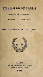 Cover of: Otra casa con dos puertas: comedia en tres actos