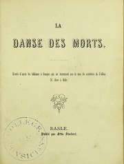 Cover of: La danse des morts by Royal College of Physicians of London