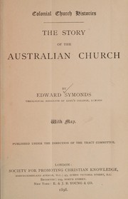 Cover of: The story of the Australian church