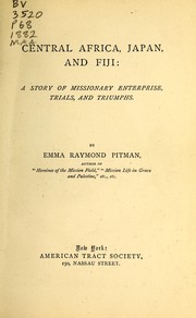 Cover of: Central Africa, Japan and Fiji by Emma Raymond Pitman