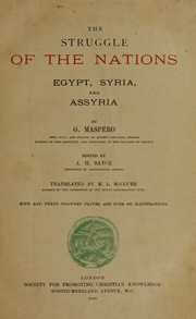 Cover of: The struggle of the nations by Gaston Maspero