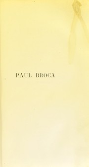 Cover of: Correspondance, 1841-1857 by Paul Broca