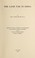 Cover of: The land tax in China