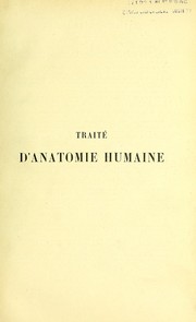 Cover of: Trait©♭ d'anatomie humaine