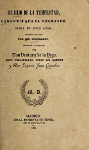 Cover of: El hijo de la tempestad, Larga-Espada el Normando: drama en cinco actos