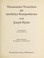 Cover of: Thematisches Verzeichnis der sämtlichen Kompositionen von Joseph Haydn