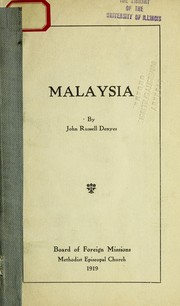 Cover of: Malaysia by John Russel Denyes