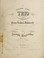 Cover of: Troisi℗♭℗ʺme grand trio pour piano, violon & violoncelle, oeuvre 58