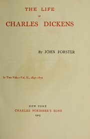 Cover of: The life of Charles Dickens