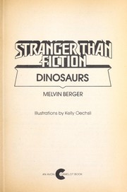 Cover of: Stranger than fiction: dinosaurs