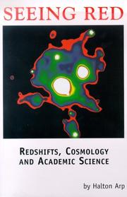 Cover of: Seeing Red: Redshifts, Cosmology and Academic Science