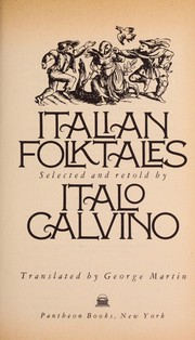 Cover of: Italian folktales by Italo Calvino