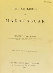 Cover of: The children of Madagascar