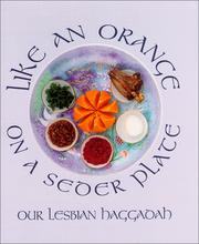 Cover of: Like an orange on a Seder plate | Ruth Simkin