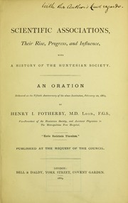 Scientific associations by Henry I. Fotherby